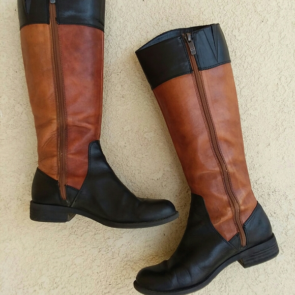 VINCE CAMUTO 2 Tone Riding Boots Size 6.5 - Picture 3 of 6